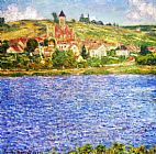Claude Monet Vetheuil Afternoon painting